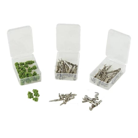 Aftermarket S153148 Delphi Weather Pin And Seal Refill, 65 pcs S.153148-SPX